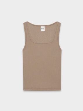 ISO: Aritzia TNA Homestretch Squareneck Waist Tank in Go Nomad
